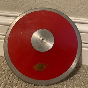 1 kg Discus for Track and Feild, Red